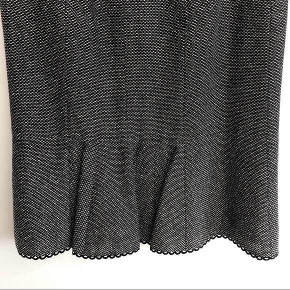 Nanette Lepore Black Tweed Jacket Skirt Suit Set size 2 - Picture 13 of 16